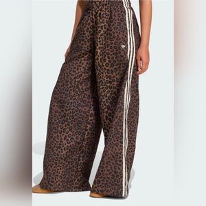 adidas Originals Brown Leopard Print Track Pants